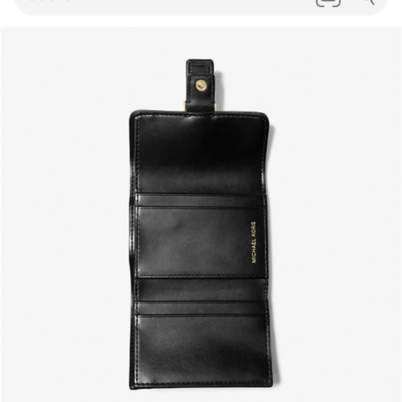 Michael Kors Empire Monogram Tri-Fold Wallet - Picture 4 of 4